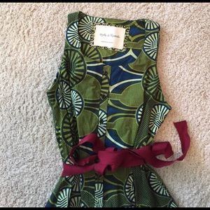 Anthropologie Made in Rwanda Dress
